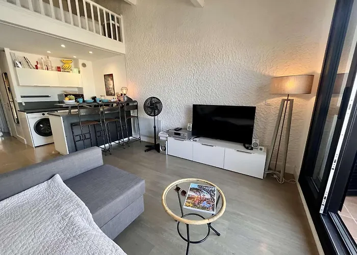 Co040-217 - Studio-mezzanine - 4 Personnes - Marines De Cogolin شقة *